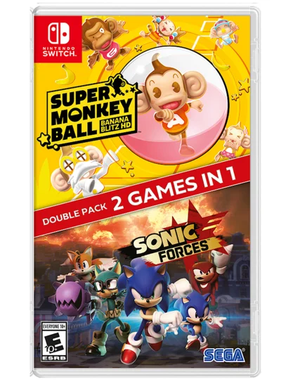 SONIC FORCES + SUPER MONKEY BALL: BANANA BLITZ HD SWITCH