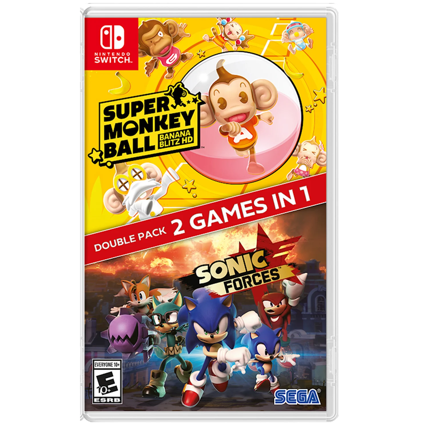 SONIC FORCES + SUPER MONKEY BALL: BANANA BLITZ HD SWITCH
