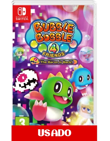 Bubble Bobble 4 Friends NSW (Usado)